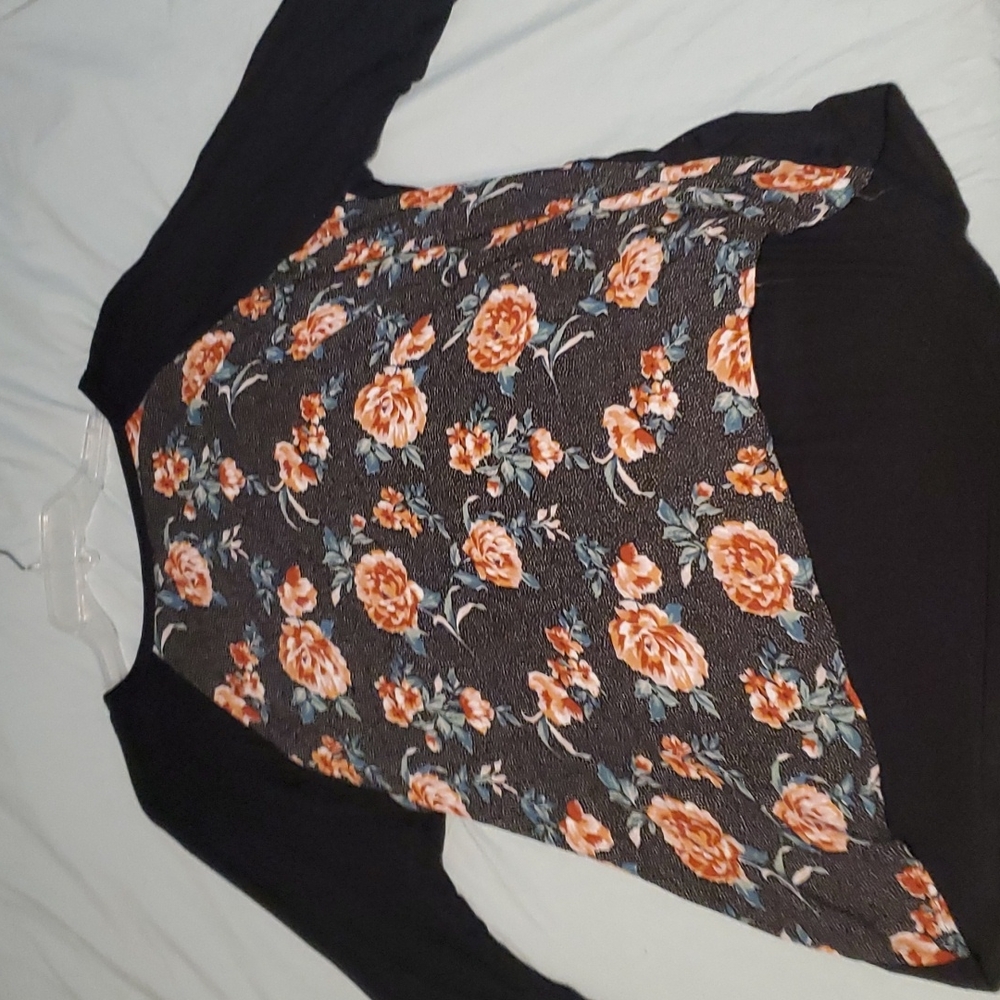 Floral Raglan Tee